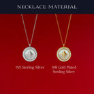 LUNA LOCKET | Baby Metrics | Sterling Silver - MILA CANTES