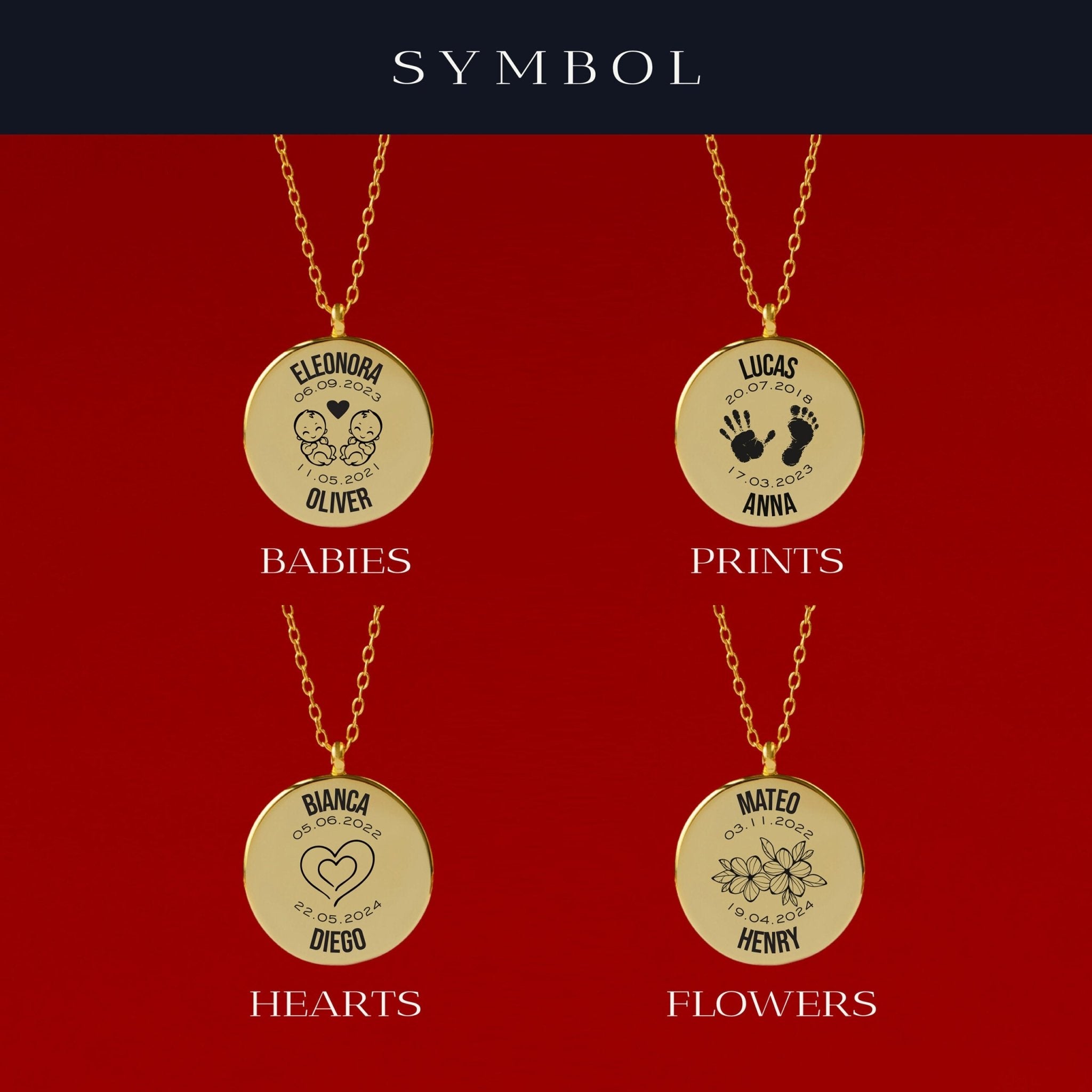 LUNA LOCKET | Two Babies | Sterling Silver - MILA CANTES