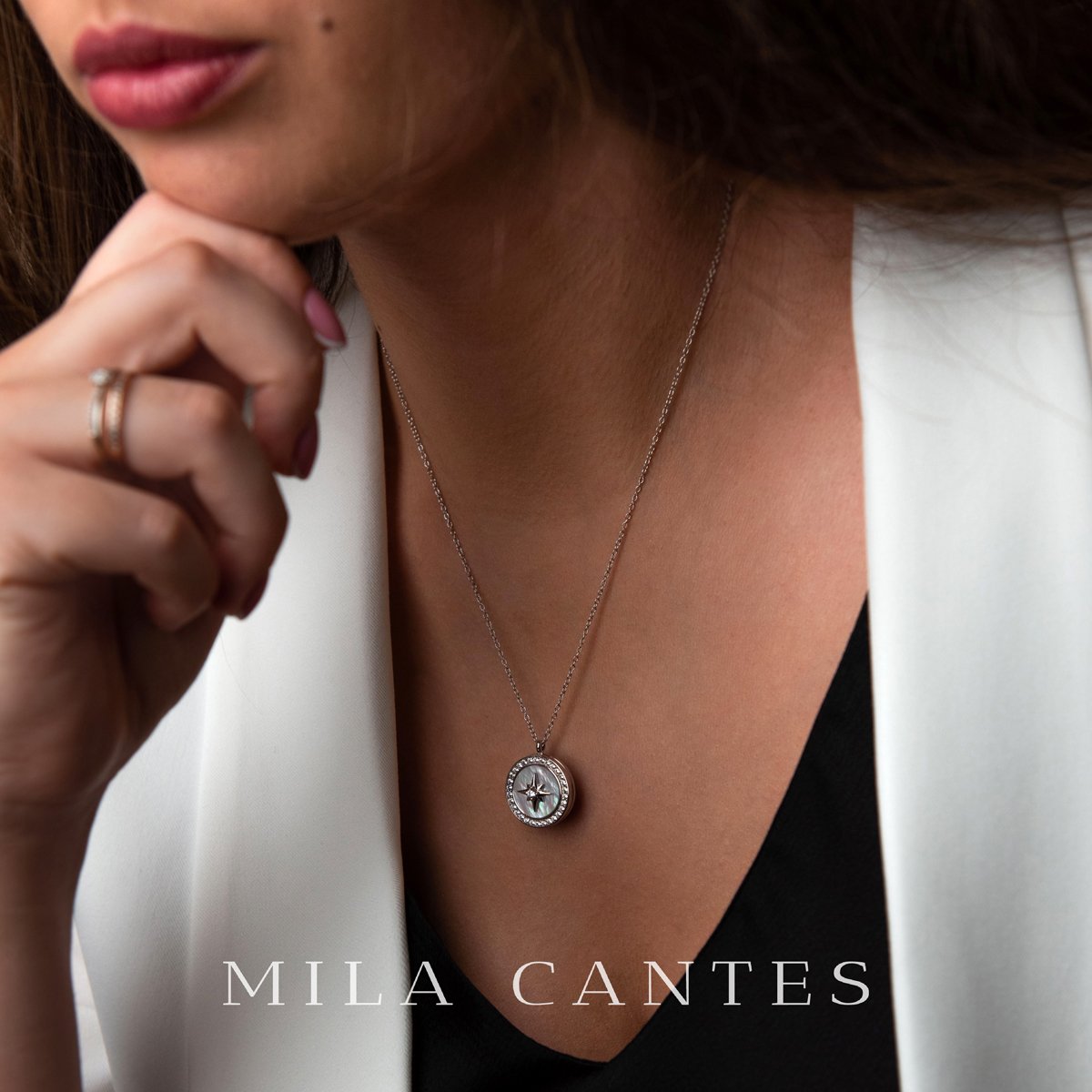 LUNA LOCKET | Always With You | Sterling Silver - MILA CANTES